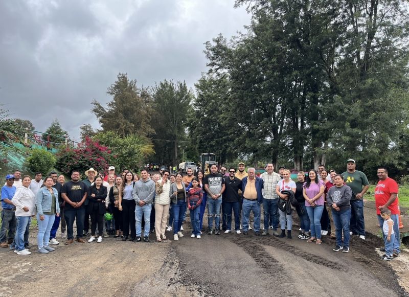 Arranque de obra tramo carretero en Tacatzcuaro